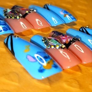 Lilo & Stitch gel press on nails